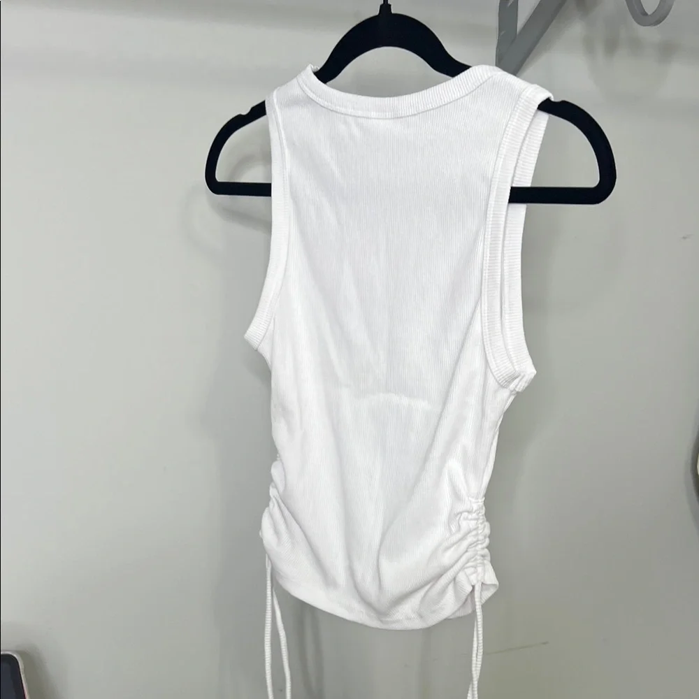 Custom Racing White Tank Top - Picture 5 of 5
